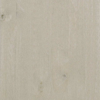Highboard-Oberteil HAMAR Weiß 85x35x100 cm Massivholz