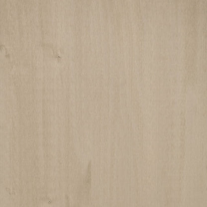 Schuhschrank HAMAR Honigbraun 85x40x108 cm Massivholz Kiefer