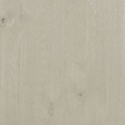 Schuhschrank HAMAR Weiß 85x40x108 cm Massivholz Kiefer