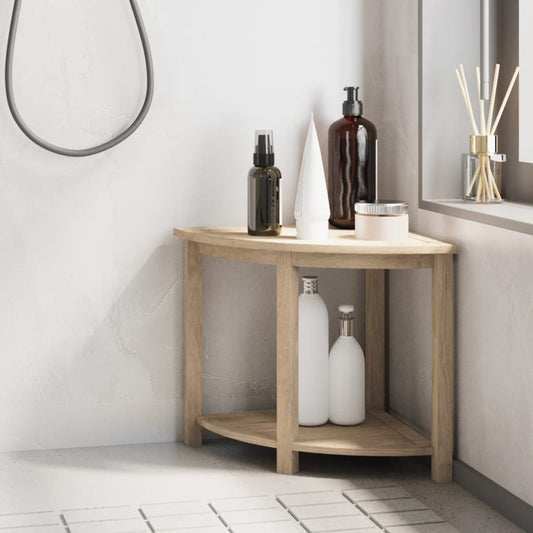 Badezimmer-Beistelltisch 45x45x45 cm Massivholz Teak