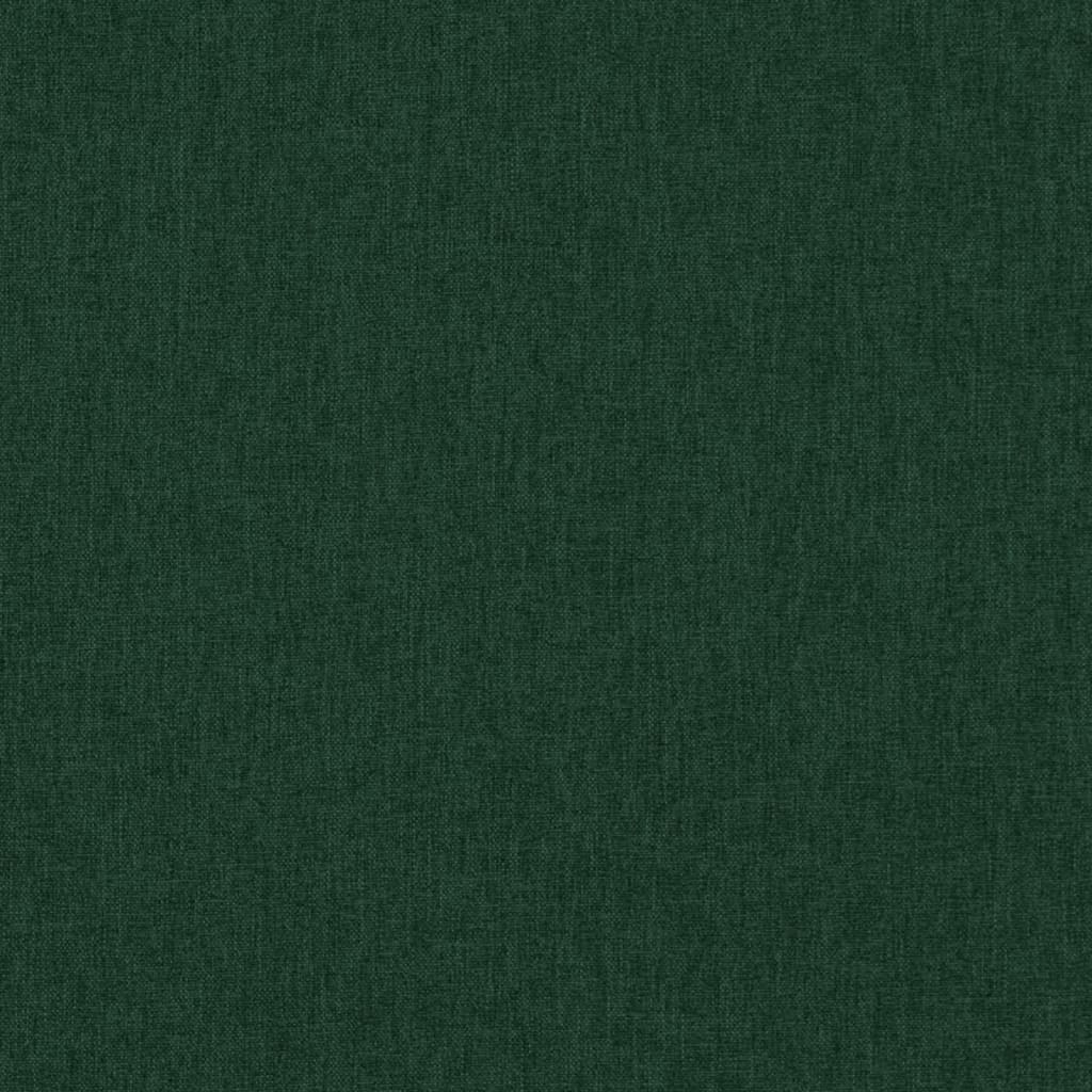 Fußhocker Dunkelgrün 45x29,5x35 cm Stoff