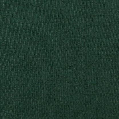 Fußhocker Dunkelgrün 45x29,5x35 cm Stoff