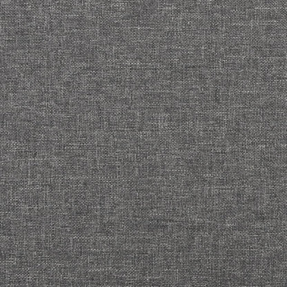 Fußhocker Hellgrau 60x60x36 cm Stoff