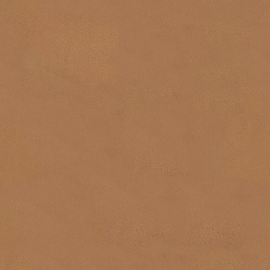 Fodskammel Taupe 60x60x36 cm Mikrofiberstof