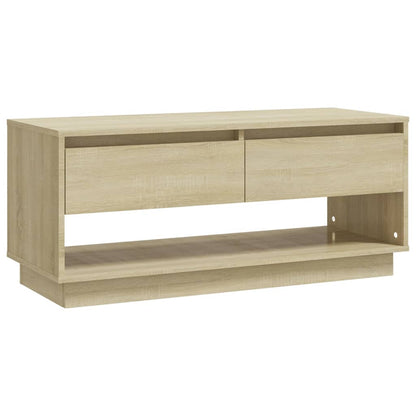 Tv-møbel Sonoma eg 102x41x44 cm træmateriale