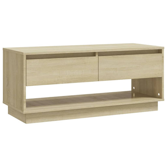 Tv-møbel Sonoma eg 102x41x44 cm træmateriale