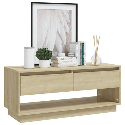 Tv-møbel Sonoma eg 102x41x44 cm træmateriale