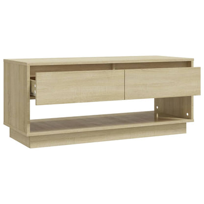 Tv-møbel Sonoma eg 102x41x44 cm træmateriale