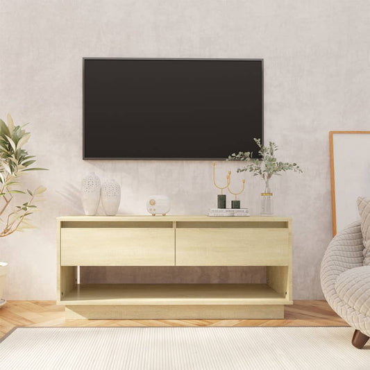 Tv-møbel Sonoma eg 102x41x44 cm træmateriale