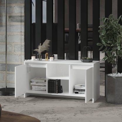 TV-skab Hvid 102x37,5x52,5 cm Træ Materiale