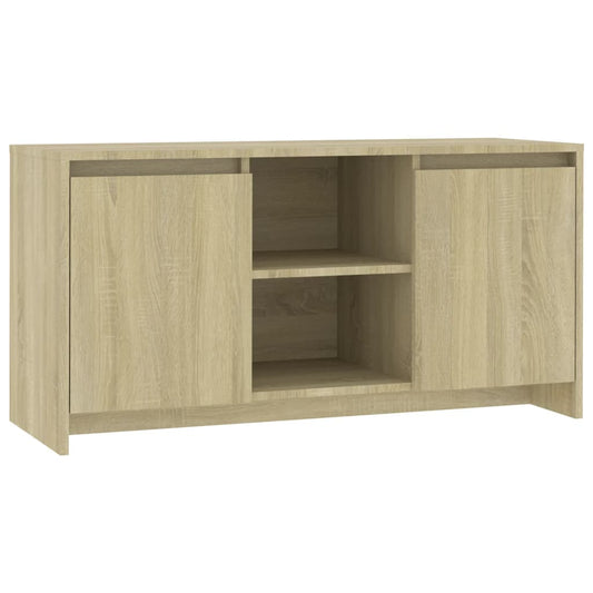 Tv-møbel Sonoma eg 102x37,5x52,5 cm træmateriale