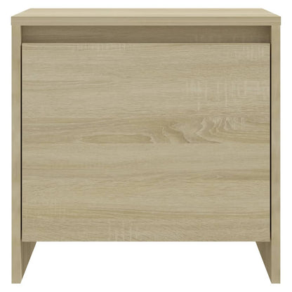 Nachttische 2 Stk. Sonoma-Eiche 45x34x44,5 cm Holzwerkstoff
