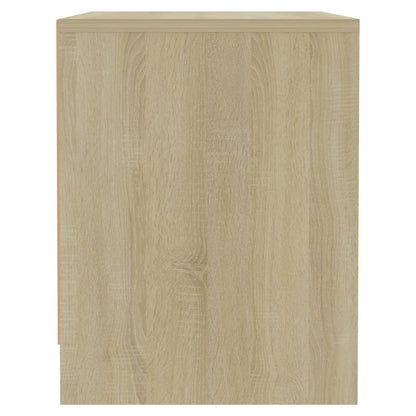 Nachttische 2 Stk. Sonoma-Eiche 45x34x44,5 cm Holzwerkstoff