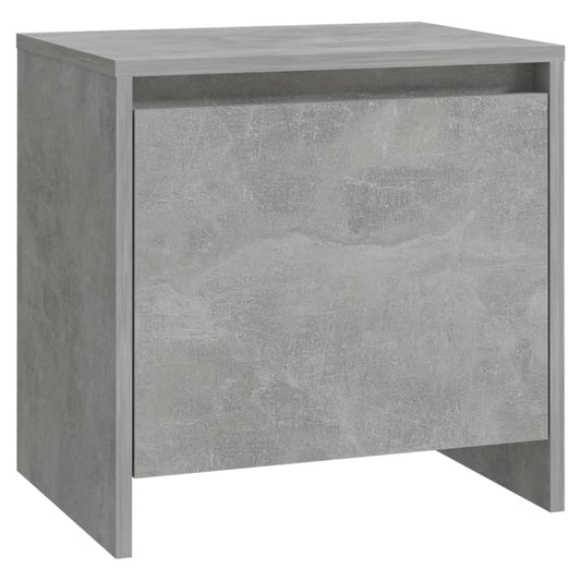 Nachttisch Betongrau 45x34x44,5 cm Holzwerkstoff