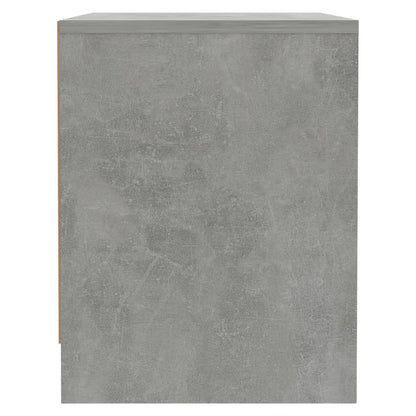 Nachttisch Betongrau 45x34x44,5 cm Holzwerkstoff