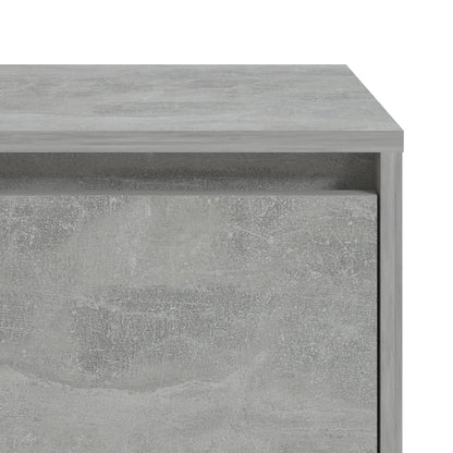 Nachttisch Betongrau 45x34x44,5 cm Holzwerkstoff