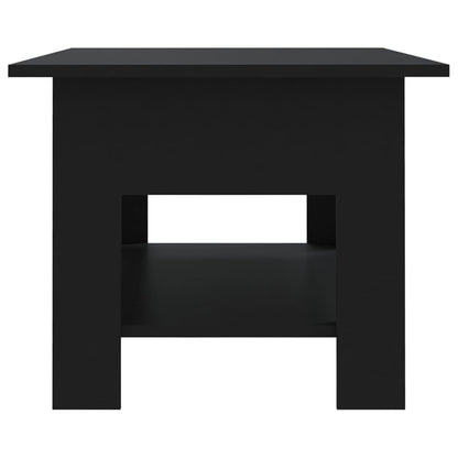 Sofabord Sort 102x55x42 cm Træ Materiale