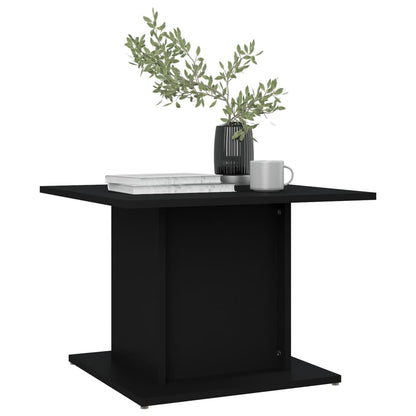 Sofabord Sort 55,5x55,5x40 cm Træ Materiale