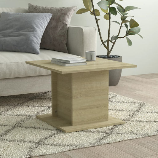 Sofabord Sonoma eg 55,5x55,5x40 cm træmateriale
