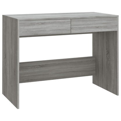 Schreibtisch Grau Sonoma 101x50x76,5 cm Holzwerkstoff