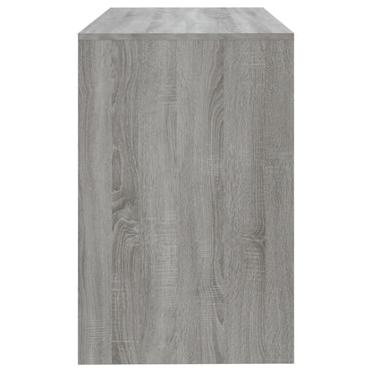 Schreibtisch Grau Sonoma 101x50x76,5 cm Holzwerkstoff