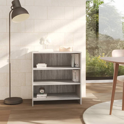 Sideboard Grau Sonoma 70x40,5x75 cm Holzwerkstoff