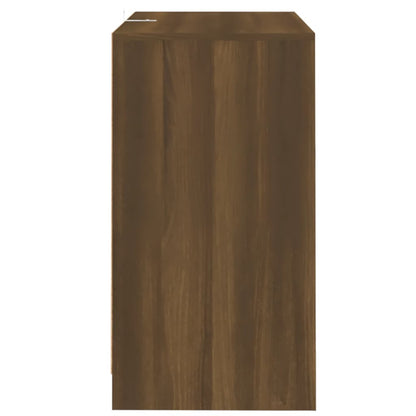 Sideboard Braun Eichen-Optik 70x41x75 cm Holzwerkstoff