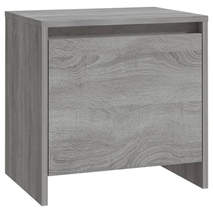 Nachttische 2 Stk. Grau Sonoma 45x34x44,5cm Holzwerkstoff