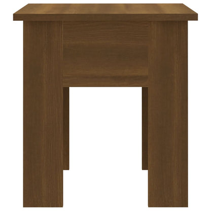 Couchtisch Braun Eichen-Optik 40x40x42 cm Holzwerkstoff