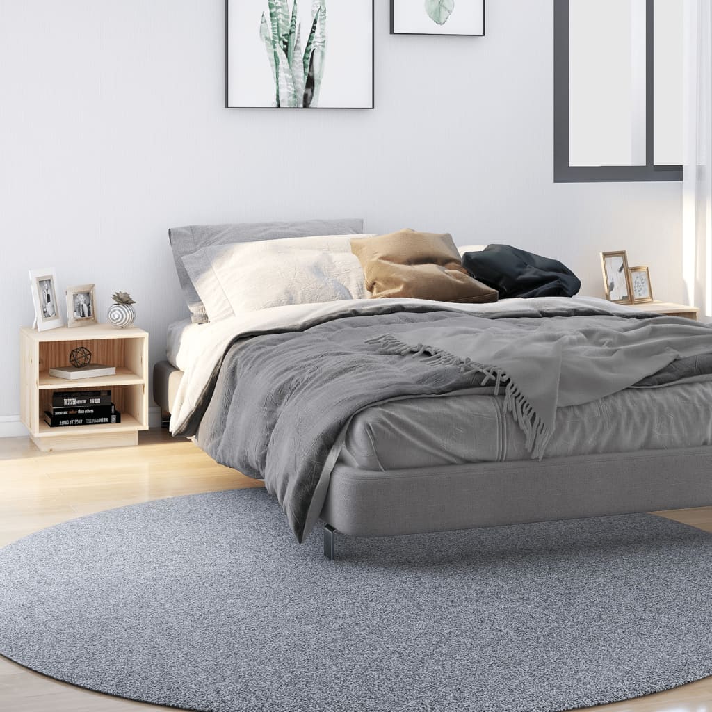 Sengeborde 2 stk 40x34x40 cm massivt fyrretræ