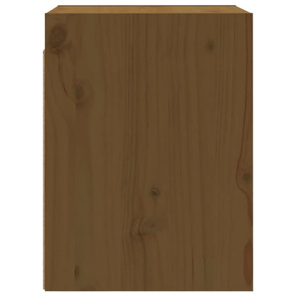 Wandschrank Honigbraun 30x30x40 cm Massivholz Kiefer