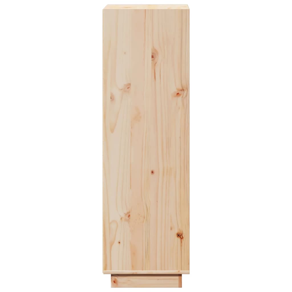 Highboard 37x34x110 cm Massivholz Kiefer