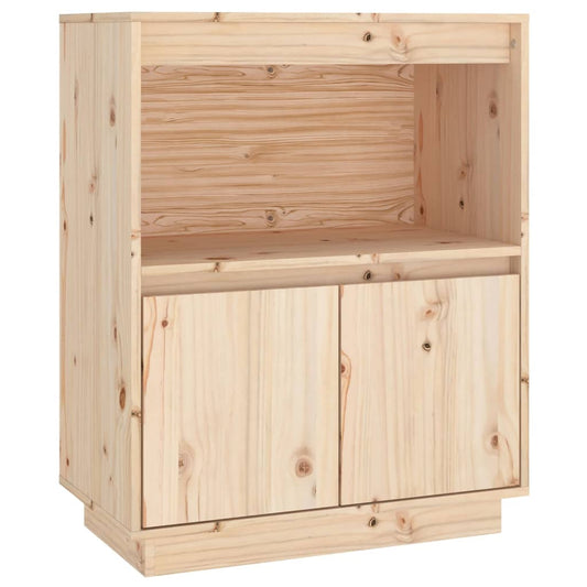 Skænk 60x34x75 cm massiv fyrretræ