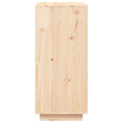 Schuhschrank 35x35x80 cm Massivholz Kiefer