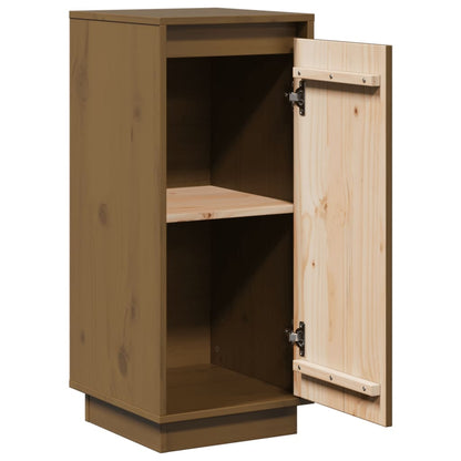 Sideboards 2 Stk. Honigbraun 31,5x34x75 cm Massivholz Kiefer