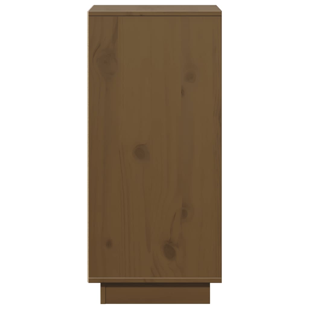 Sideboards 2 Stk. Honigbraun 31,5x34x75 cm Massivholz Kiefer