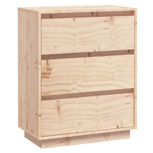 Skænk 60x34x75 cm massiv fyrretræ