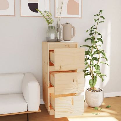 Skænk 32x34x75 cm massiv fyrretræ