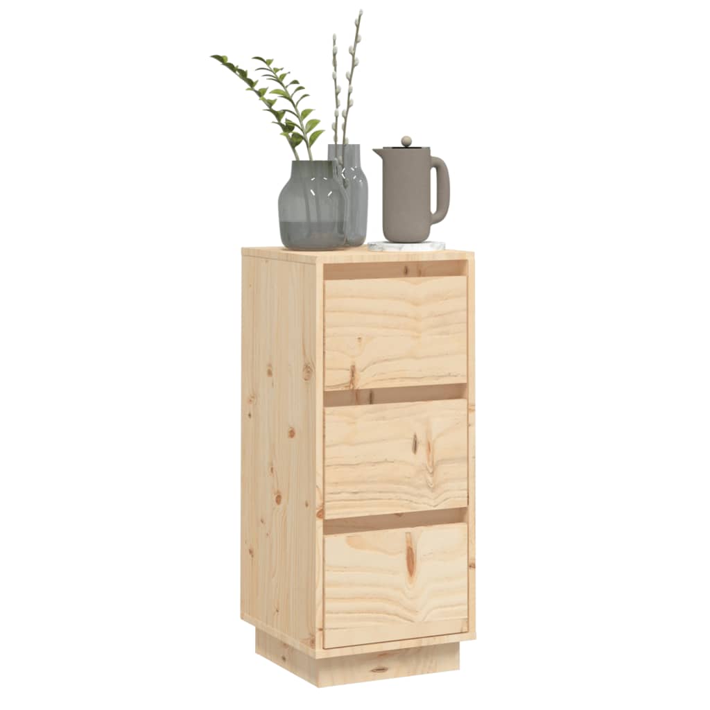 Skænk 32x34x75 cm massiv fyrretræ