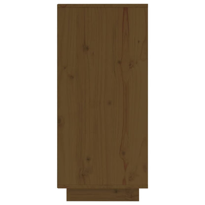 Sideboard Honigbraun 60x34x75 cm Massivholz Kiefer