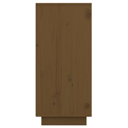 Skænk honningbrun 60x34x75 cm massiv fyrretræ