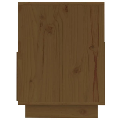 TV-Schrank Honigbraun 140x37x50 cm Massivholz Kiefer