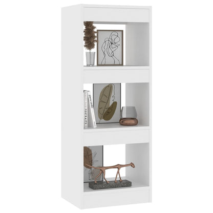 Bücherregal/Raumteiler Weiß 40x30x103 cm Holzwerkstoff