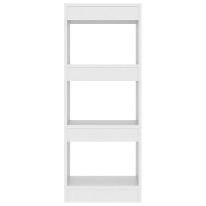 Bücherregal/Raumteiler Weiß 40x30x103 cm Holzwerkstoff