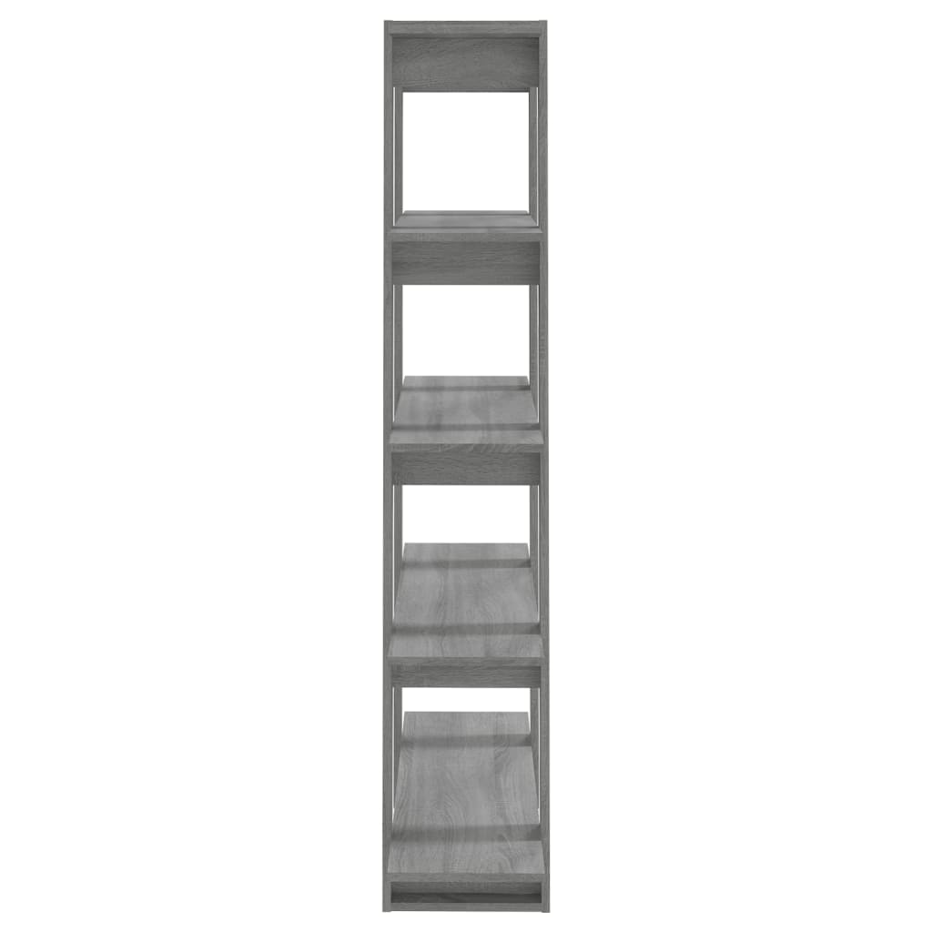 Bücherregal/Raumteiler Grau Sonoma 100×30×160 cm