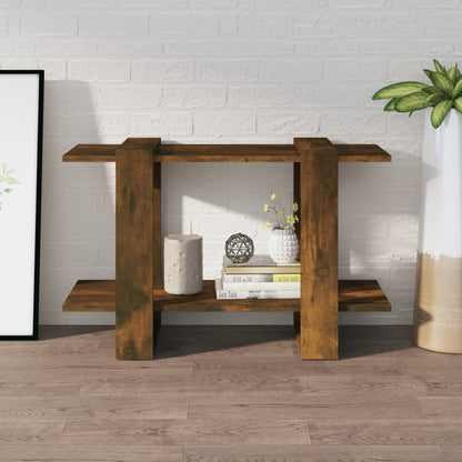 Bücherregal/Raumteiler Räuchereiche 80x30x51 cm