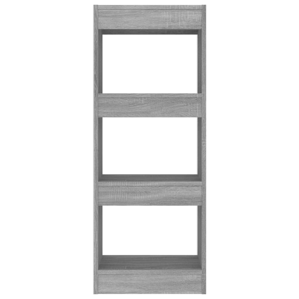 Bücherregal/Raumteiler Grau Sonoma 40x30x103 cm Holzwerkstoff