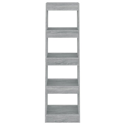 Bücherregal/Raumteiler Grau Sonoma 40x30x135 cm