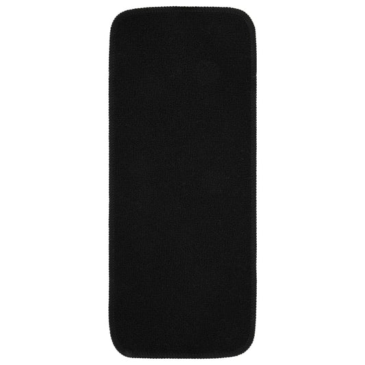 Antirutsch Stufenmatten 15 Stk. 60x25 cm Schwarz Rechteckig