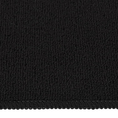 Antirutsch Stufenmatten 15 Stk. 60x25 cm Schwarz Rechteckig